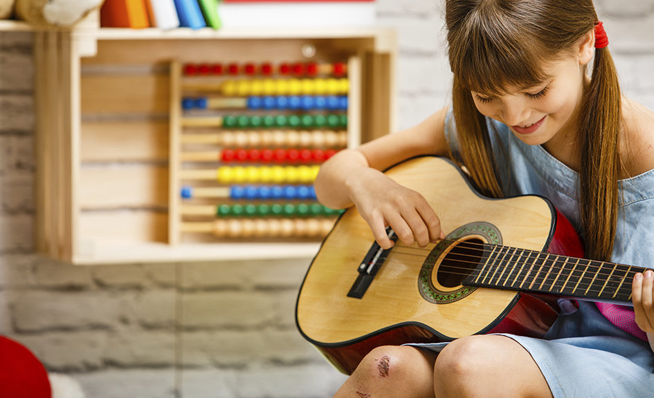 Music therapy at KVC Prairie Ridge Hospital