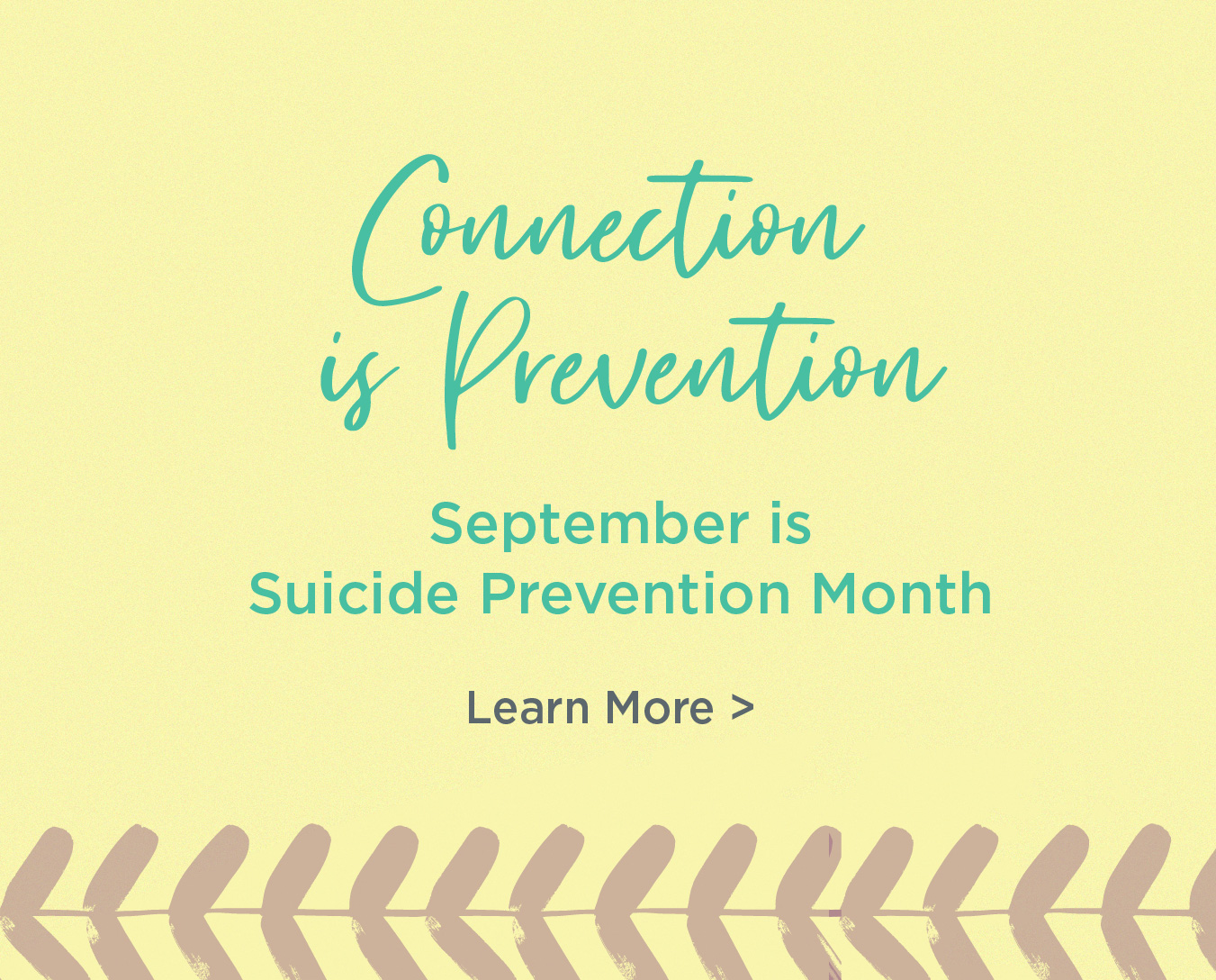 Suicide Prevention Month Sept 2023 Mobile Slider