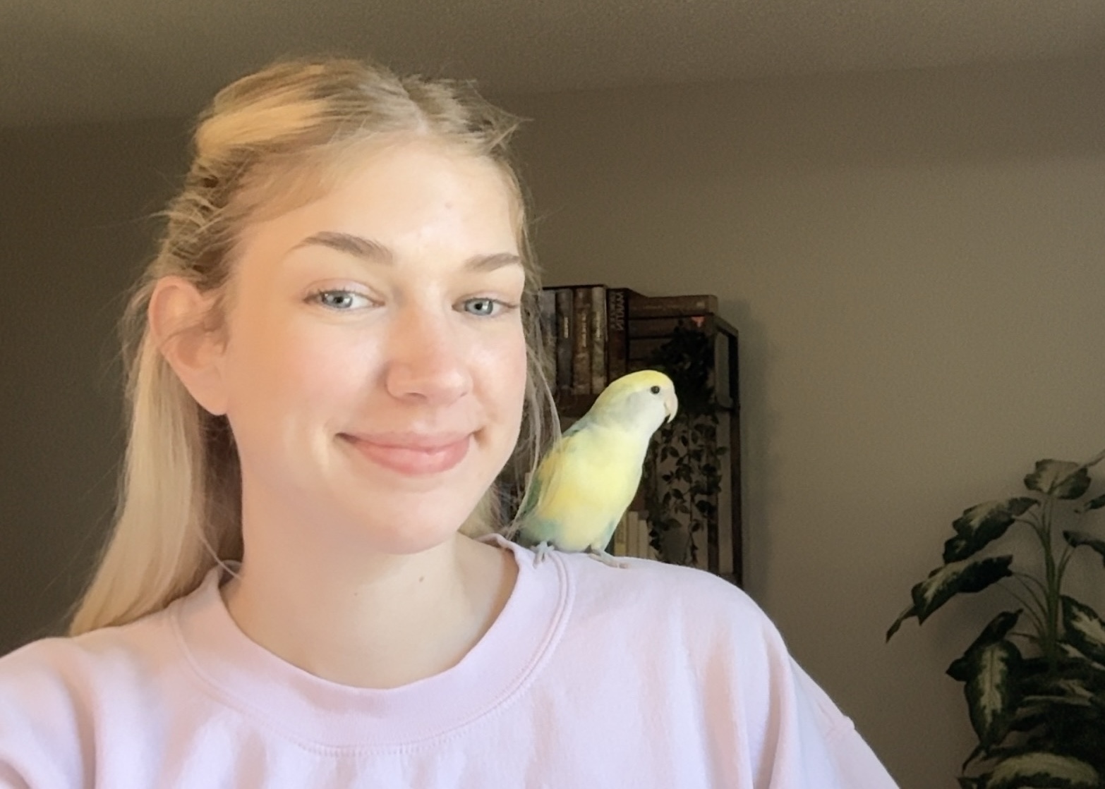 Brooke, Marketing & Communications Coordinator and her buddy, Ember